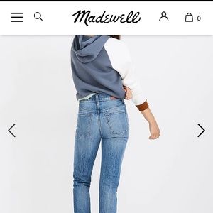 NWT madewell perfect vintage jean